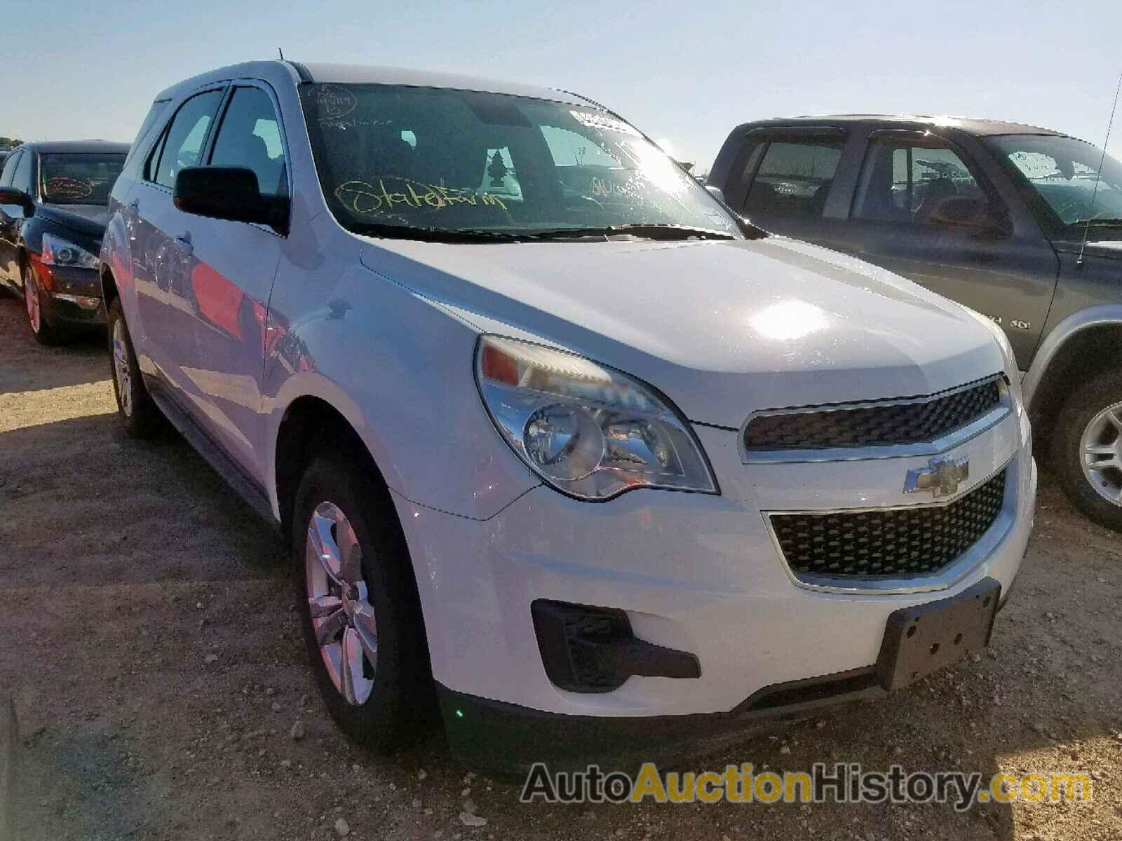 2013 CHEVROLET EQUINOX LS LS, 2GNALBEK5D1106334