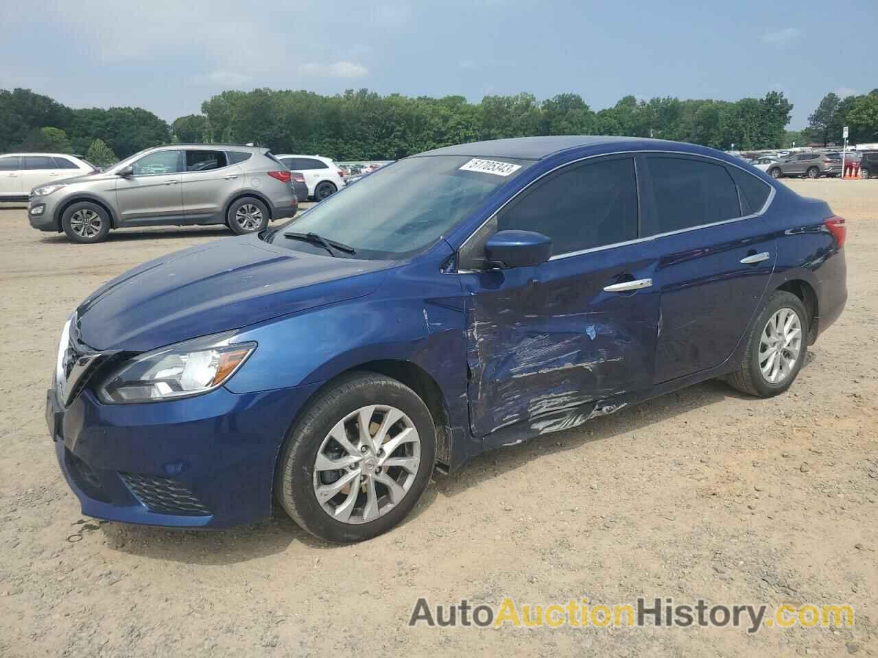 2019 NISSAN SENTRA S, 3N1AB7AP3KL608963