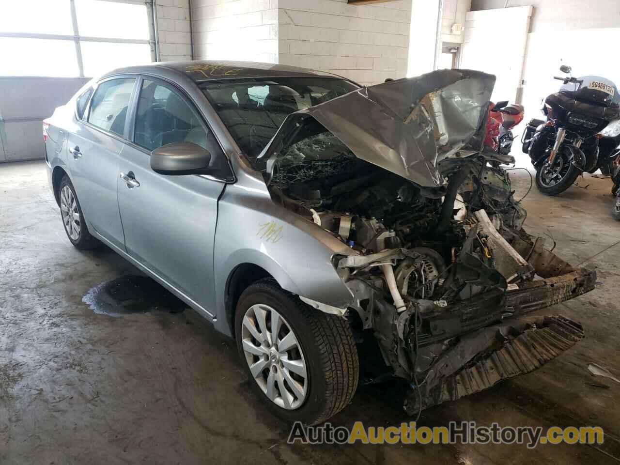 2014 NISSAN SENTRA S, 3N1AB7APXEY241793