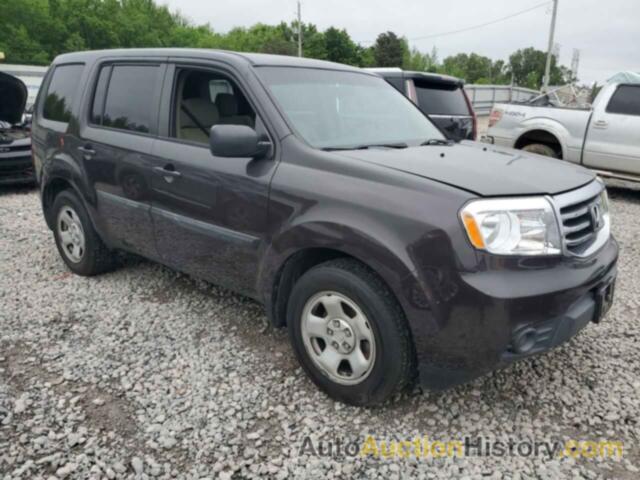 HONDA PILOT LX, 5FNYF4H29FB018022