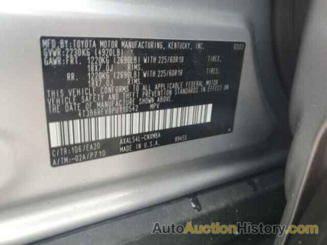 TOYOTA RAV4 XLE PREMIUM, 4T3B6RFV8PU110542