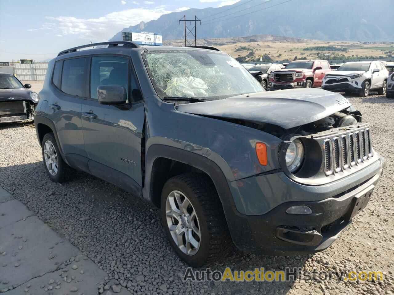 2017 JEEP RENEGADE LATITUDE, ZACCJBBB0HPG39957