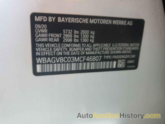 BMW M8, WBAGV8C03MCF46807