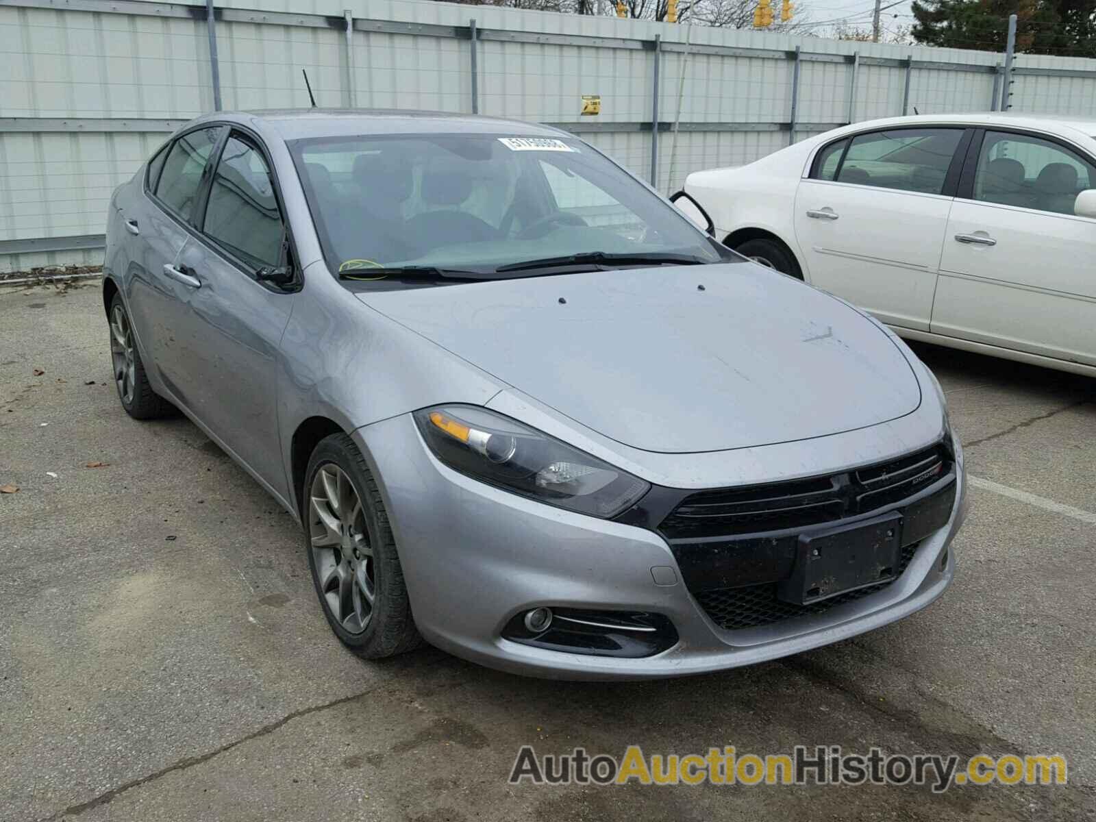 2015 DODGE DART SXT, 1C3CDFBB1FD165743