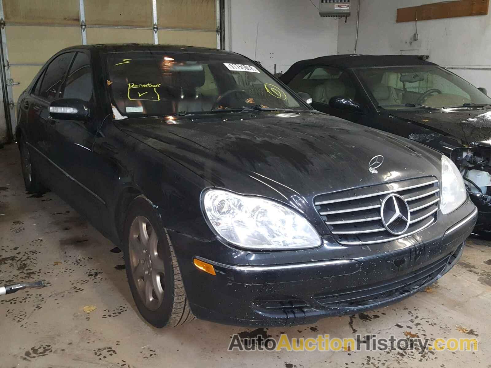 2003 MERCEDES-BENZ S 430 4MATIC, WDBNG83J73A359668