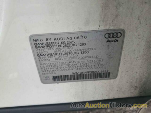 AUDI Q5 PREMIUM PLUS, WA1DKAFP3BA002497