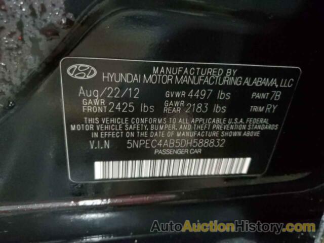 HYUNDAI SONATA SE, 5NPEC4AB5DH588832