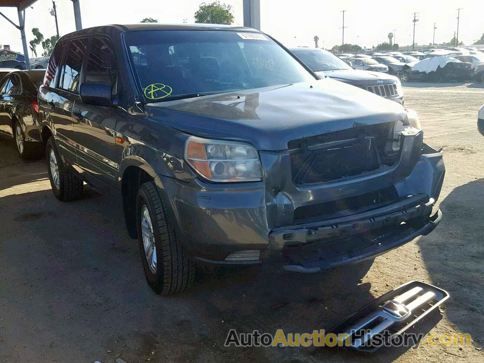 2007 HONDA PILOT LX LX, 5FNYF28107B032694