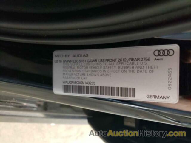 AUDI A6 PREMIUM PLUS, WAUGFAFCXGN143293