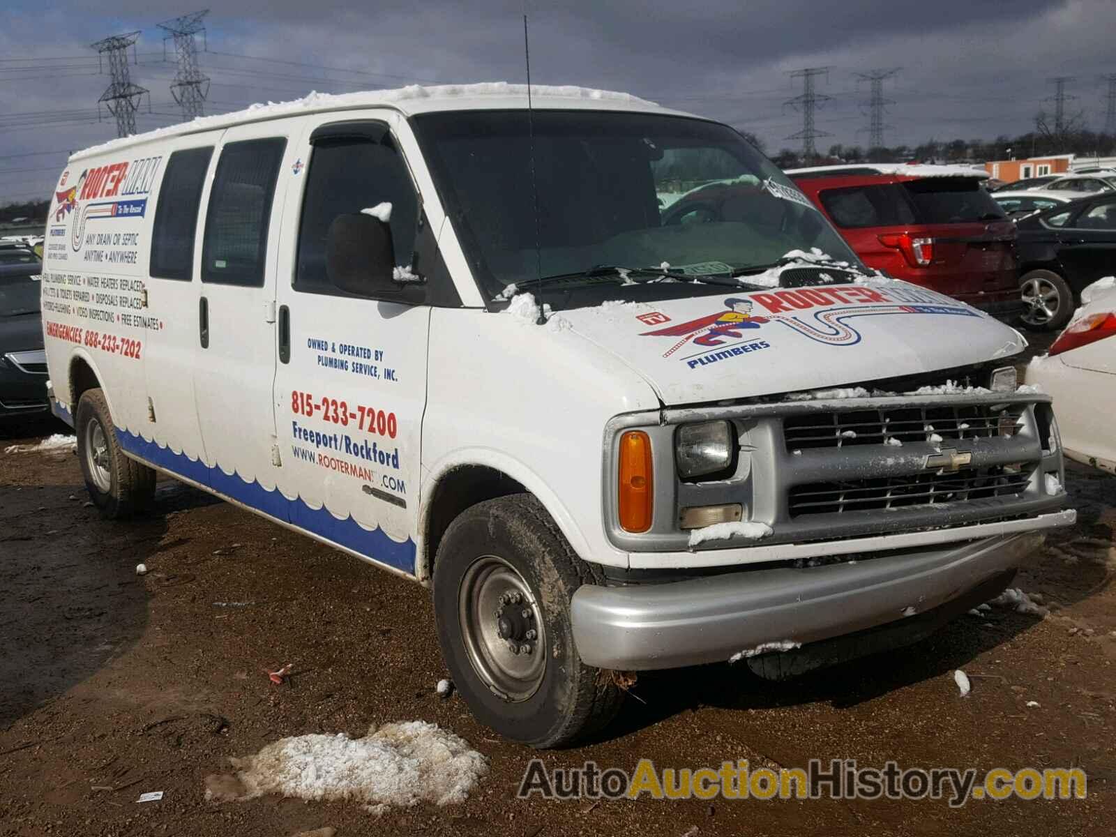 1999 CHEVROLET EXPRESS G3500, 1GCHG39R5X1106210