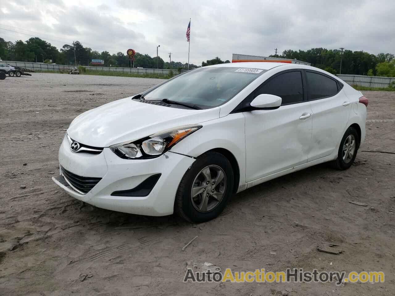 2015 HYUNDAI ELANTRA SE, 5NPDH4AEXFH555433