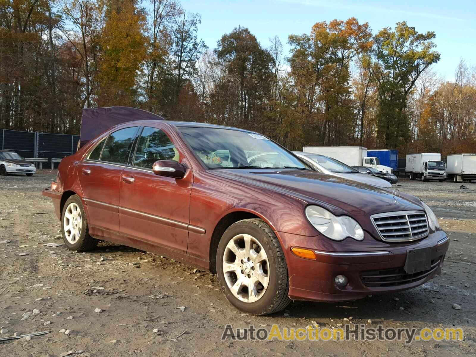 2006 MERCEDES-BENZ C GENERATION 2006 280 4MATIC, WDBRF92H36F777130