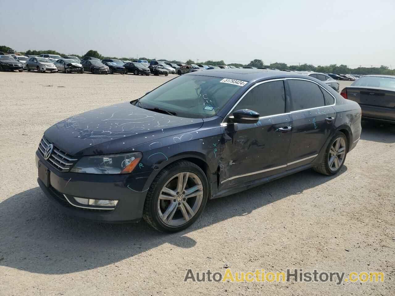 VOLKSWAGEN PASSAT SEL, 1VWCT7A35FC073214