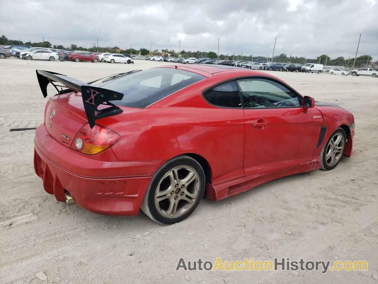 HYUNDAI TIBURON GT, KMHHN65F74U128542