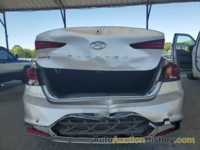 HYUNDAI ELANTRA SEL, 5NPD84LF6LH517327