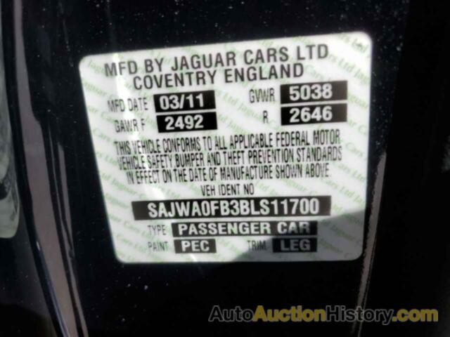 JAGUAR XF, SAJWA0FB3BLS11700