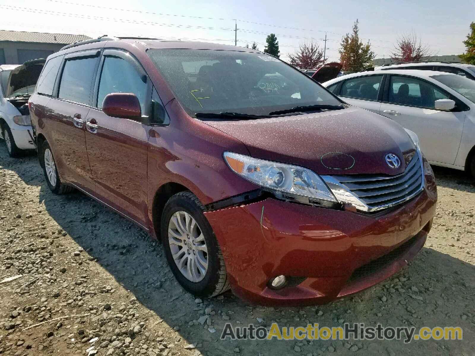 2016 TOYOTA SIENNA XLE XLE, 5TDYK3DC2GS719695