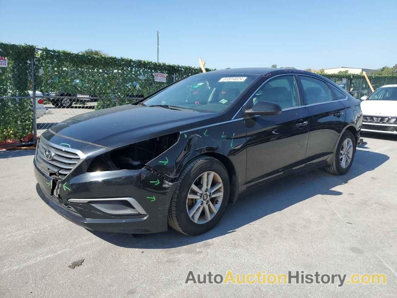 HYUNDAI SONATA SE, 5NPE24AFXGH331594