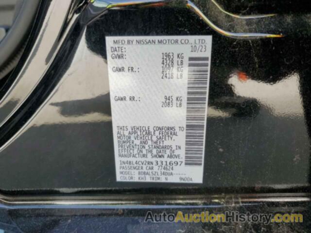 NISSAN ALTIMA SR, 1N4BL4CV2RN331697