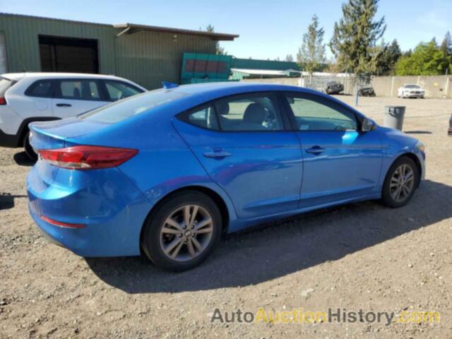 HYUNDAI ELANTRA SEL, 5NPD84LF3JH395992