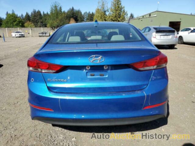 HYUNDAI ELANTRA SEL, 5NPD84LF3JH395992