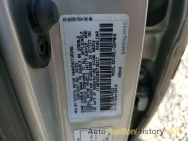 TOYOTA CAMRY LE, 4T1BE32K53U716217