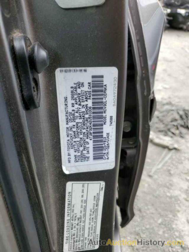 TOYOTA CAMRY LE, 4T1BF32K42U531006