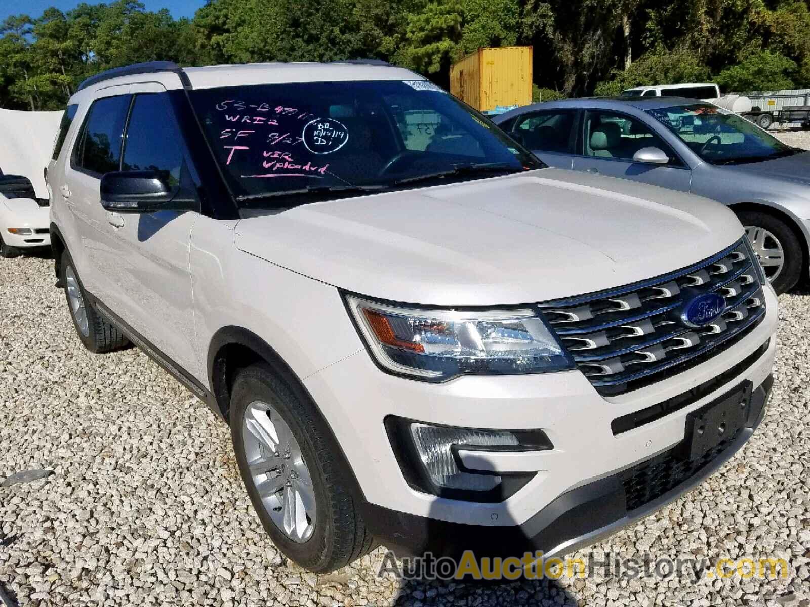 2016 FORD EXPLORER X XLT, 1FM5K7DH4GGD35865