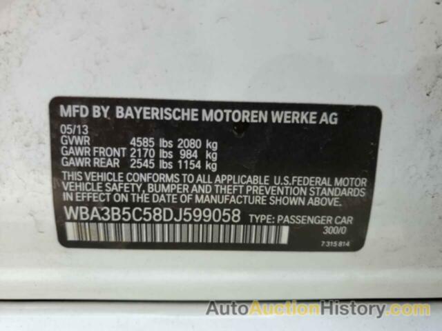 BMW 3 SERIES XI SULEV, WBA3B5C58DJ599058
