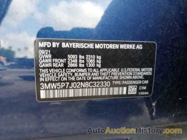 BMW 3 SERIES, 3MW5P7J02N8C32330