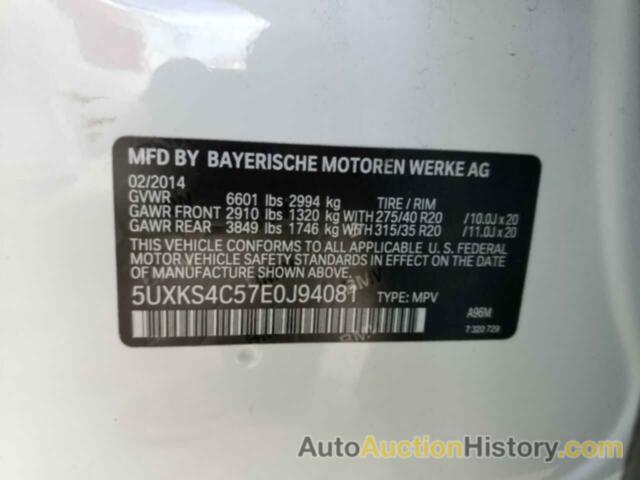 BMW X5 XDRIVE35D, 5UXKS4C57E0J94081