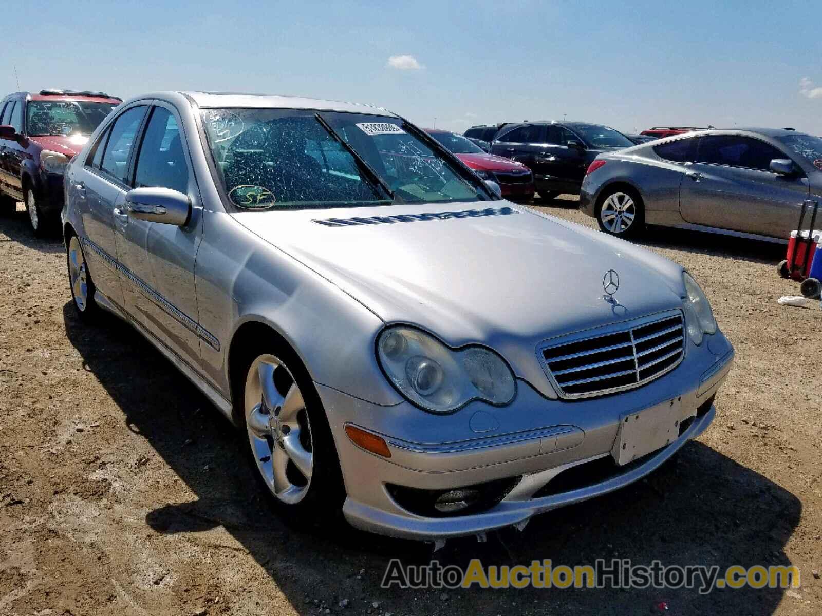 2005 MERCEDES-BENZ C 230K SPO 230K SPORT SEDAN, WDBRF40J35F675818