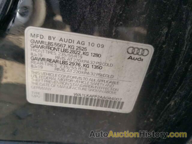 AUDI Q5 PREMIUM PLUS, WA1LKAFP2AA044007