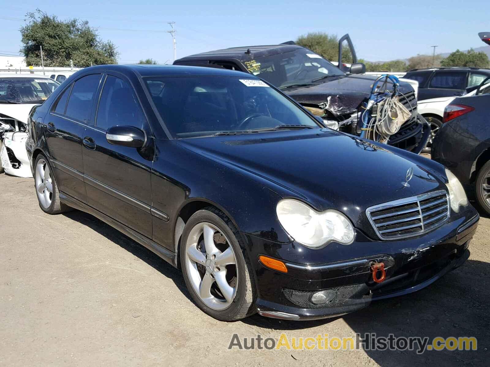 2006 MERCEDES-BENZ C GENERATION 2006 230, WDBRF52HX6F736390