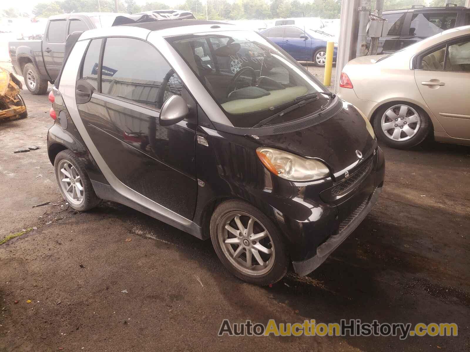 2009 SMART FORTWO PASSION, WMEEK31X79K268446