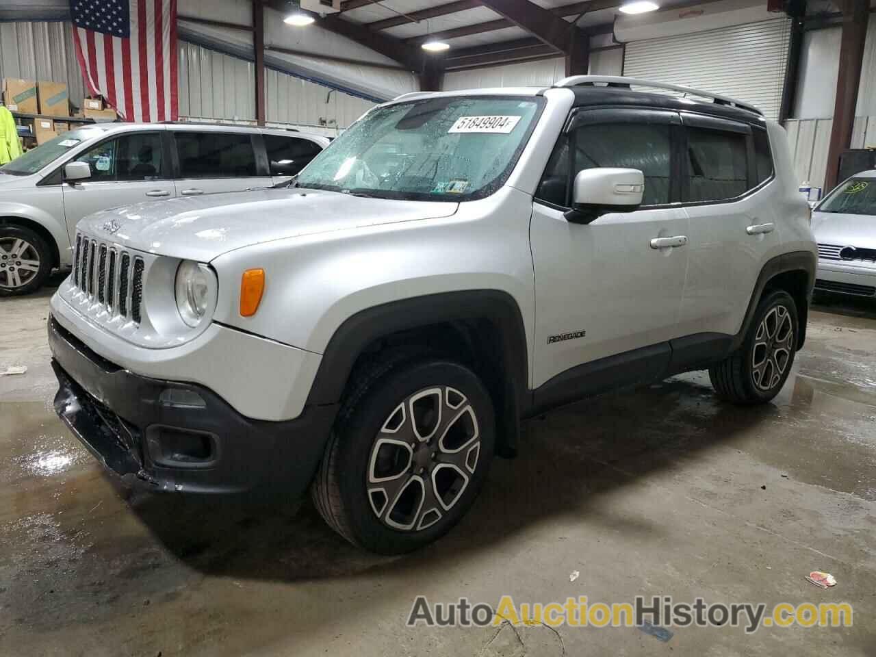 JEEP RENEGADE LIMITED, ZACCJBDB9HPG08994