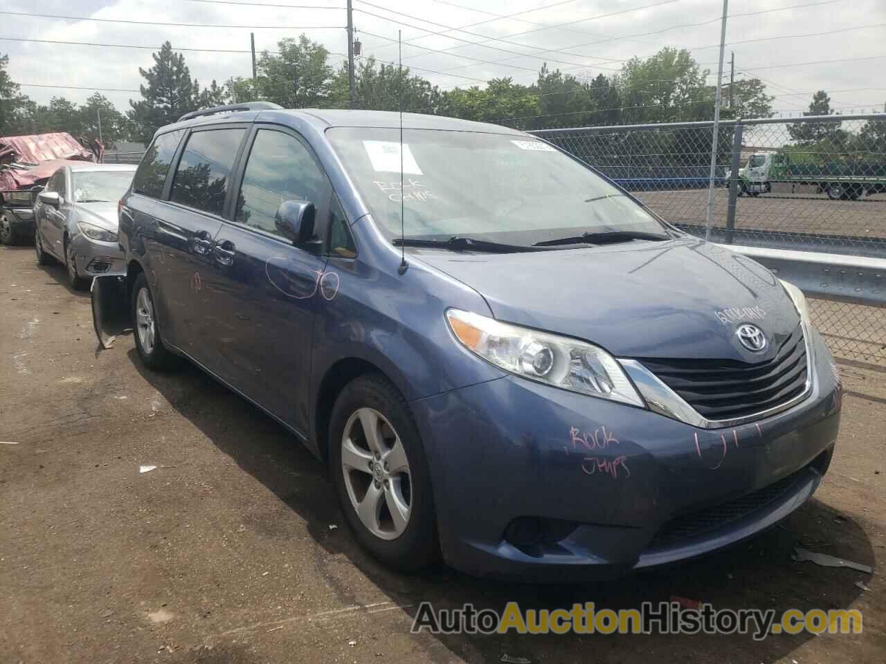 2014 TOYOTA SIENNA LE, 5TDKK3DC6ES519907