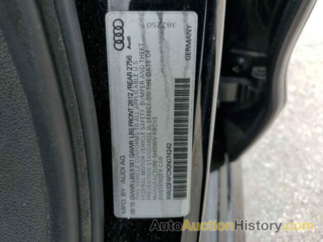 AUDI A6 PREMIUM PLUS, WAUGFAFC9GN074242