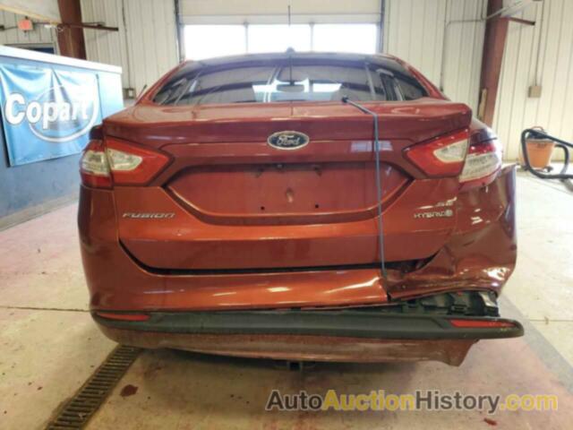 FORD FUSION SE HYBRID, 3FA6P0LU7ER266567