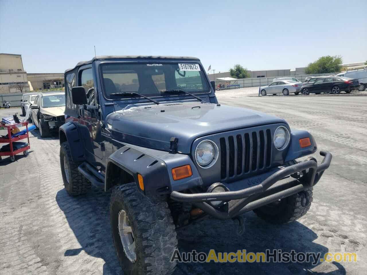 2002 JEEP WRANGLER SPORT, 1J4FA49S22P729933