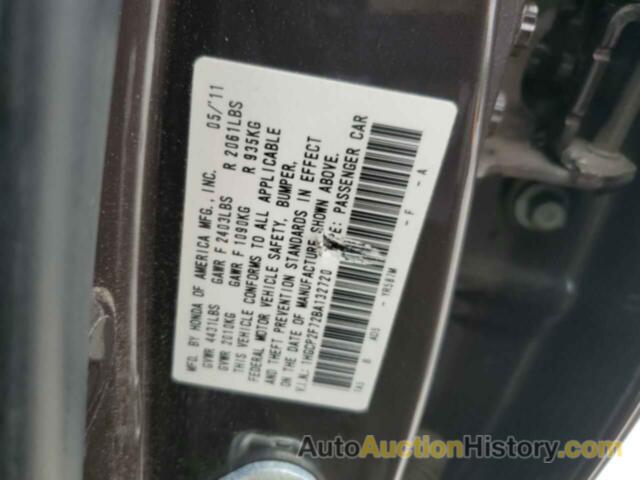 HONDA ACCORD EX, 1HGCP2F72BA132720