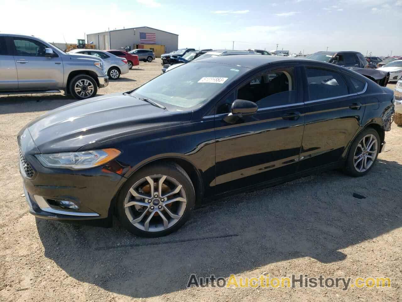 2017 FORD FUSION S, 3FA6P0G72HR245134