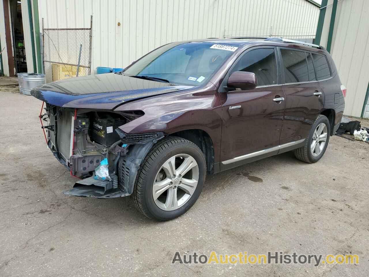 TOYOTA HIGHLANDER LIMITED, 5TDYK3EH6DS121065