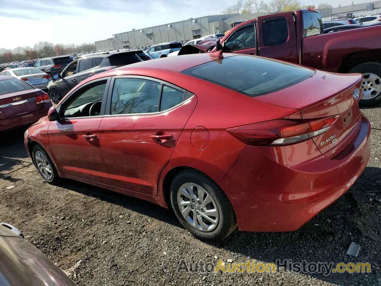 HYUNDAI ELANTRA SE, KMHD74LFXHU399214