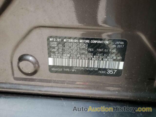 MITSUBISHI OUTLANDER ES, JA4AR3AU7HZ032166