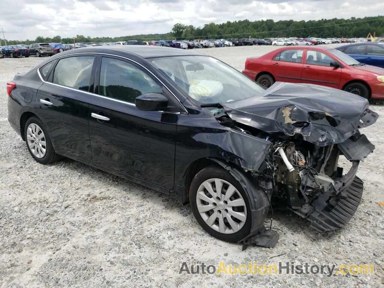 2016 NISSAN SENTRA S, 3N1AB7AP9GL681407