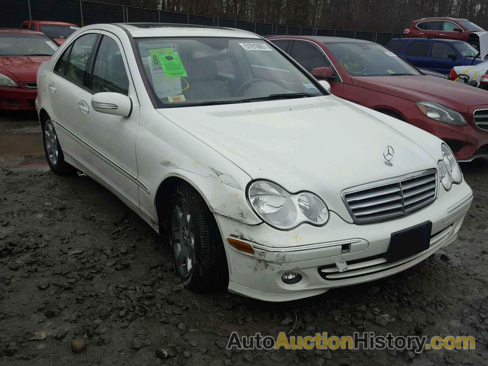 2006 MERCEDES-BENZ C GENERATION 2006 280 4MATIC, WDBRF92H36F807954