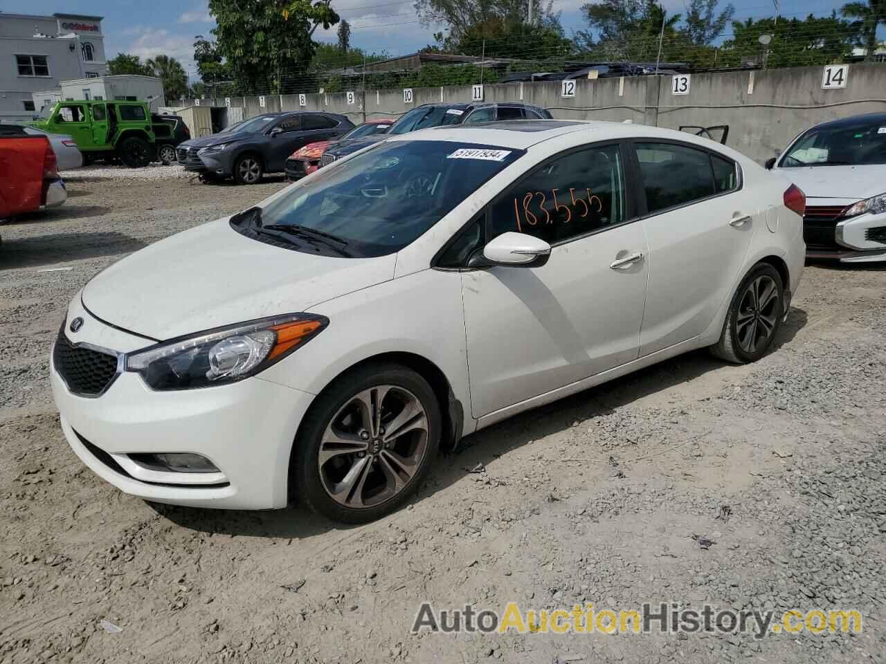 KIA FORTE EX, KNAFZ4A81G5617445