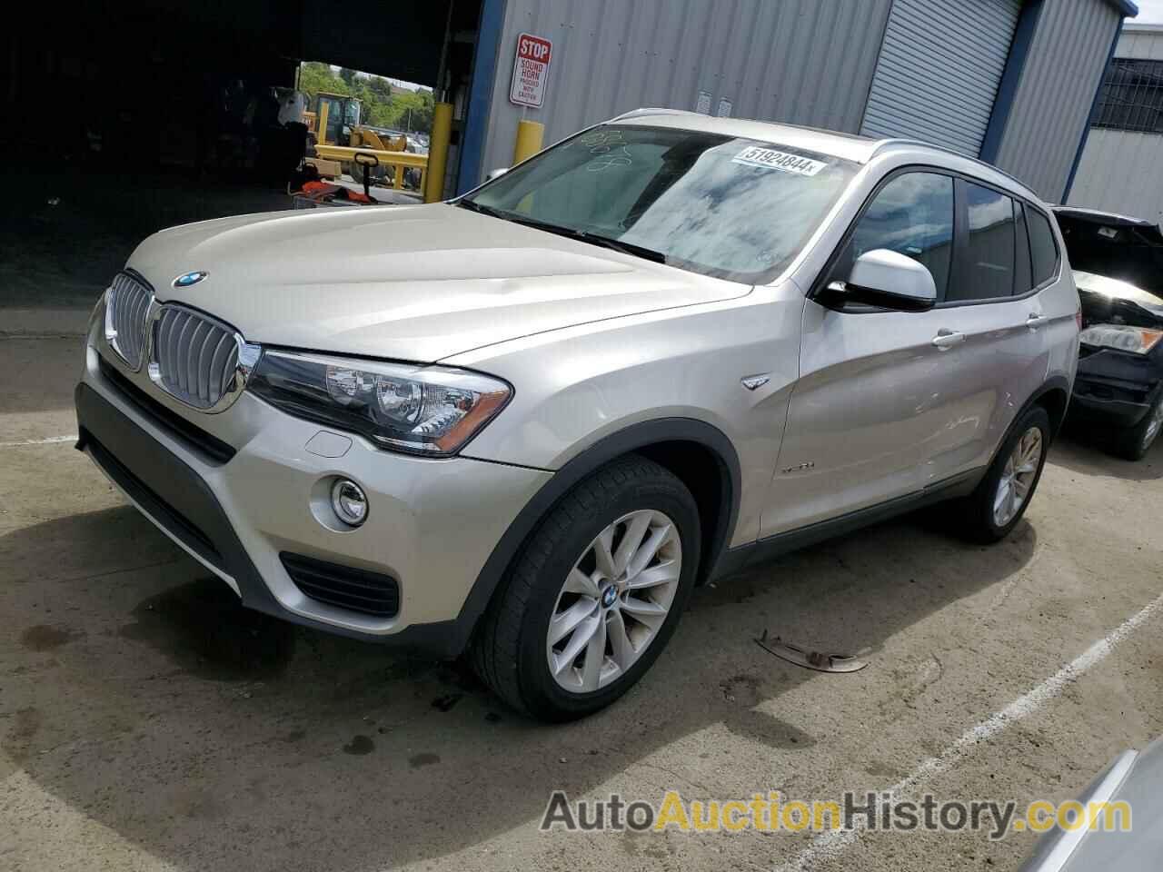 BMW X3 XDRIVE28I, 5UXWX9C37H0T23374