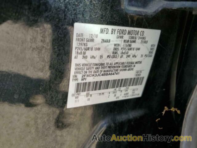 FORD EDGE SEL, 2FMDK3JC4BBA64741